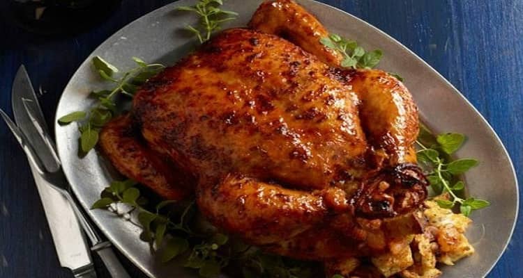 طرز تهیه مرغ شکم پر
